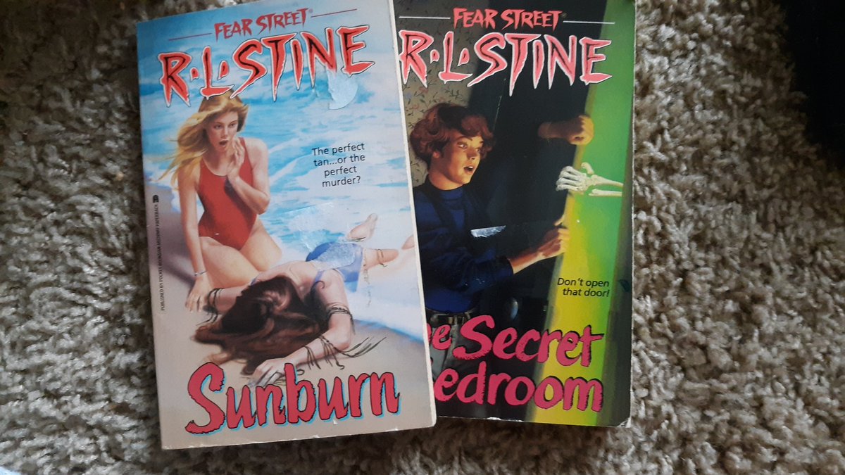 Will be spending this Halloween at the corner of Fear Street and memory lane . Thank you <a href="/RL_Stine/">R.L. Stine</a> and Mckay's Bookstore 🖤 .