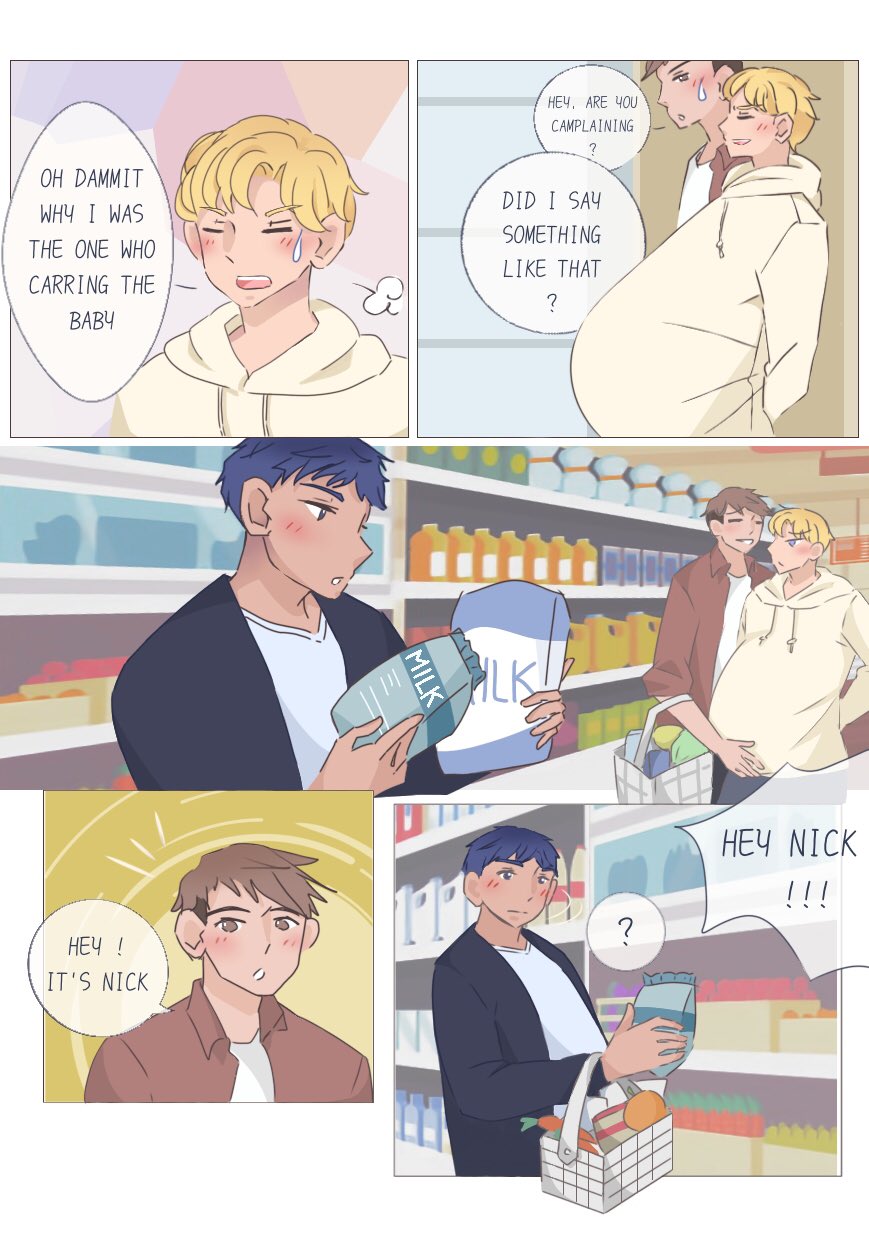 PHILLIP on X: Okay HERE WE GOO ! The Prelude chapter pg.1 & 2 mpreg  pregnantman bellykink mpregbelly malepregnancy comic  t.coJocFIAKO9W  X