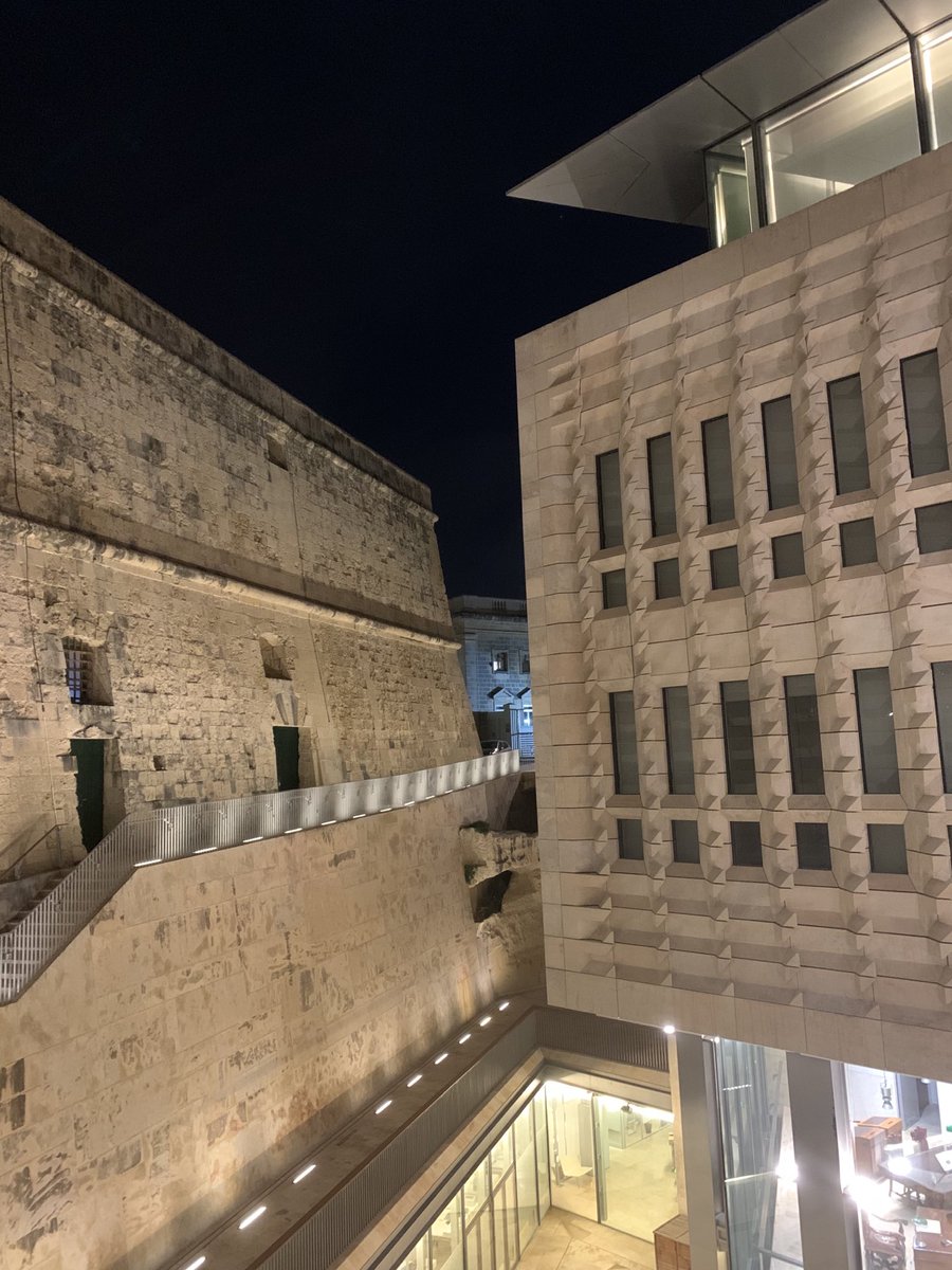 Andreas_Stadler's tweet photo. Your Austrian 🇦🇹 Ambassador working with the Speaker of 🇲🇹 Malta’s Parliament @Anglufarrugia on a post-COVID contemporary dance project with #SilkeGrabinger and ⁦@AlluraArt⁩ in the stunning architecture of #RenzoPiano ⁦@ArtsCouncilMLT⁩ ⁦@MFA_Austria⁩ https://t.co/SUTKn63kMe