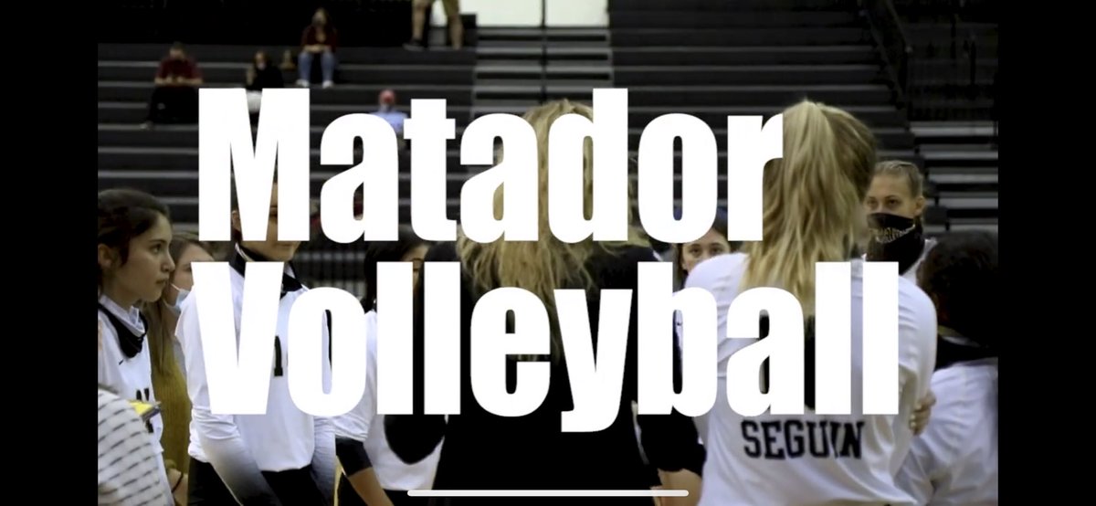 Seguin High School - Volleyball Hype Video - 2020 youtu.be/GOobXJDXN-k  <a href="/SeguinISD/">Seguin ISD</a> @angarzaECHS <a href="/DrMattGutierrez/">Matthew Gutiérrez, Ed.D.</a> <a href="/DrEsquivel19/">Hector Esquivel Ed.D.</a> <a href="/SeguinHSTx/">Seguin High School</a> <a href="/SeguinMatVB/">Seguin Matador VB 🏐⚔️</a> <a href="/SeguinCTE/">Seguin CTE</a>