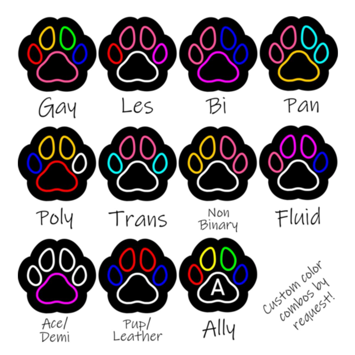 luxoper0n's tweet photo. Thanks so much for 200 followers! TIME FOR ANOTHER GIVEAWAY! The winner will receive a custom Pride Paw of their choice!

-Must be following (new followers ok!)
-Like+rt
-Tag someone who might like one!

Follow all 3 instructions to enter. Winners announced Nov 1st! Good luck! https://t.co/VcHPqRjuOC