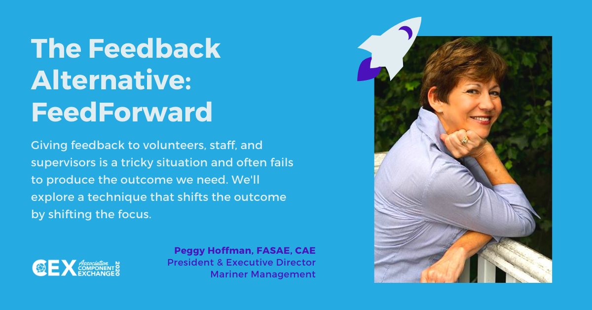 billhighway's tweet photo. Giving feedback to volunteers, staff, and supervisors is a tricky situation. Good thing @peggyhoffman has got your back! She's going to walk you through feedback alternative techniques in this session.
#AssnCEX2020 #CEX2020 #CEX20 #LeverageChapters #GotChapters https://t.co/yCWEXEy5AC