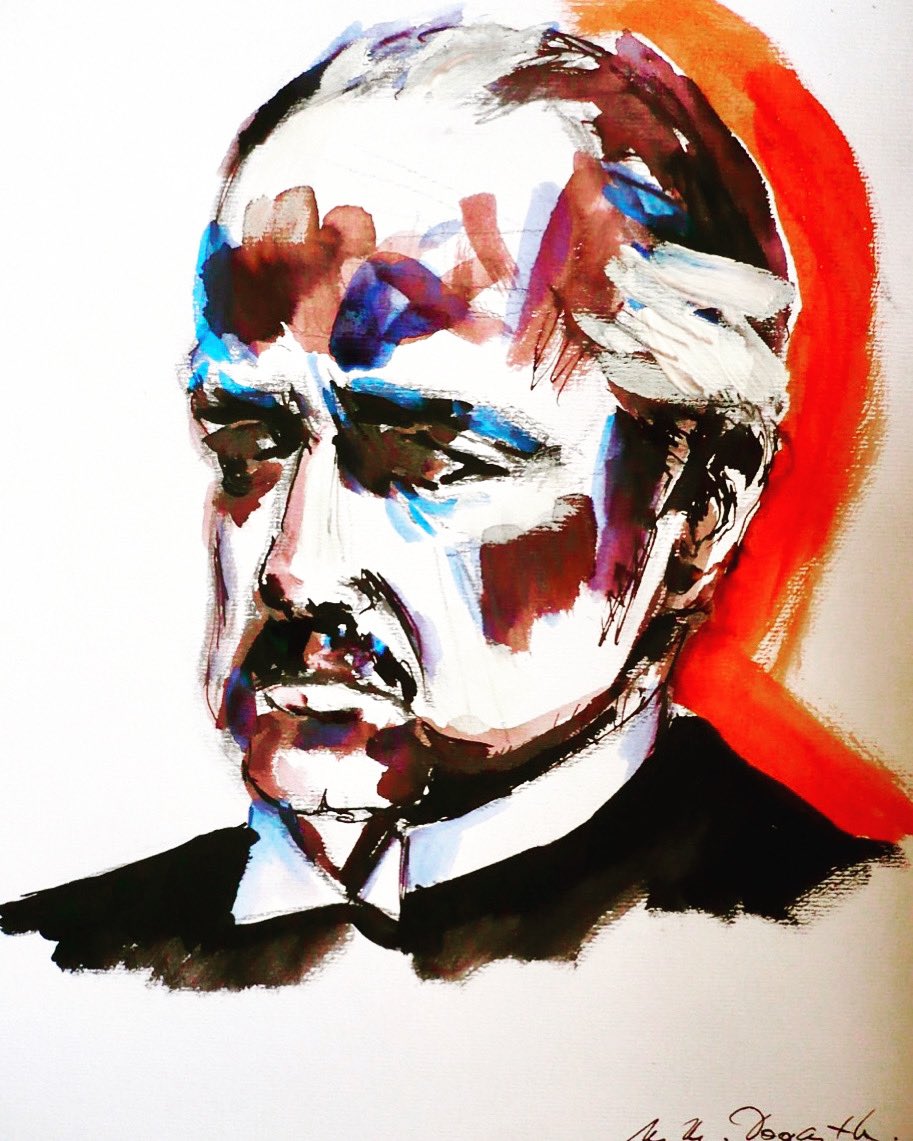 MMDogarth's tweet photo. The Godfather - Marlon Brando #marlonbrando #godfather #thegodfather #mafia #cosanostra #portrait #illustration #draw #drawings #illustrator #pencil #artsy #design #creative #pencildrawing #pen #arte #drawing #art #artwork #mmdogarth #artoftheday https://t.co/DlAm3KUYDK