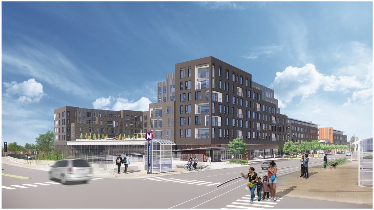 BiStateDev's tweet image. Pres. &amp;amp; CEO Taulby Roach joined @LydaKrewson and other partners for the groundbreaking of a new transit-oriented development in the Skinker-DeBaliviere neighborhood - Expo at Forest Park. metrostlouis.org/nextstop/partn…