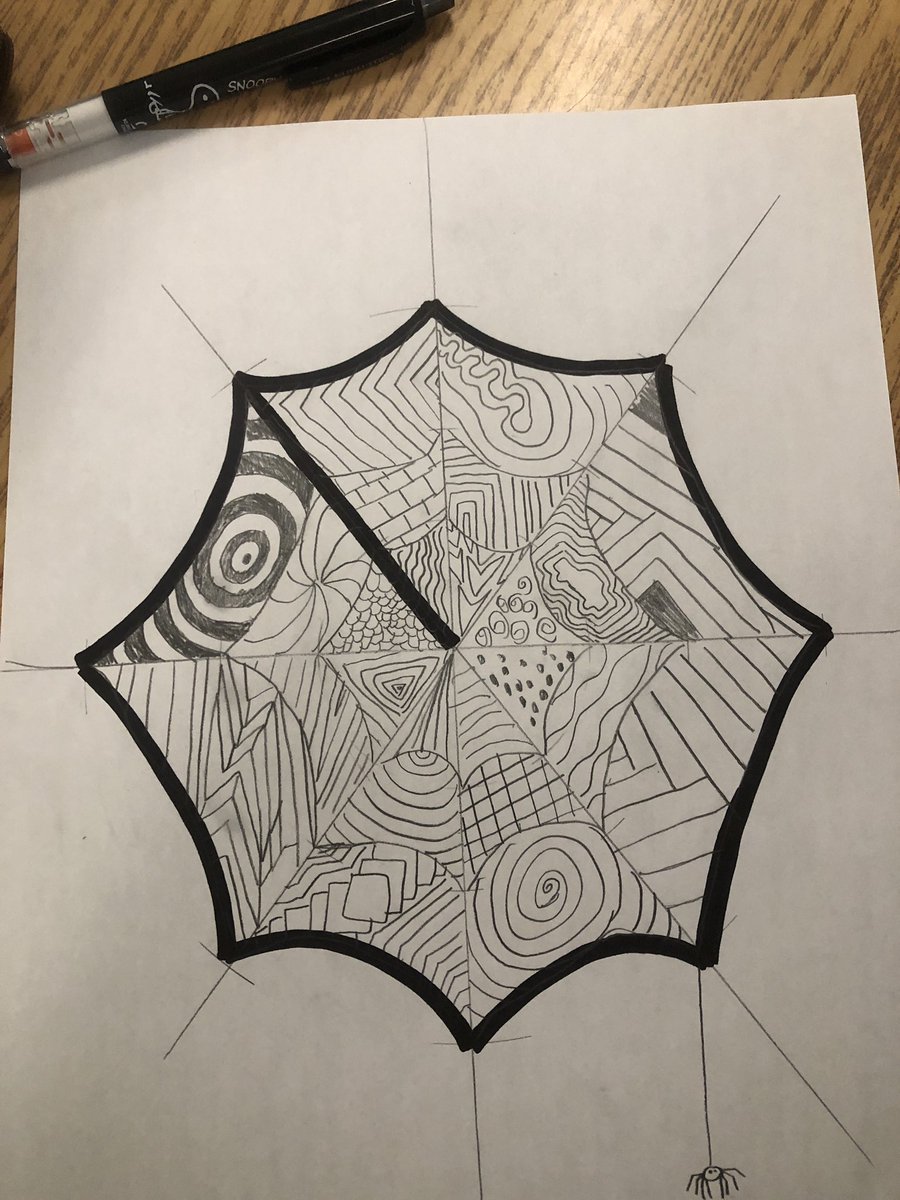 FraserEight8's tweet photo. Learning about classical music and doing zentangles. https://t.co/AdXJI1v8qj