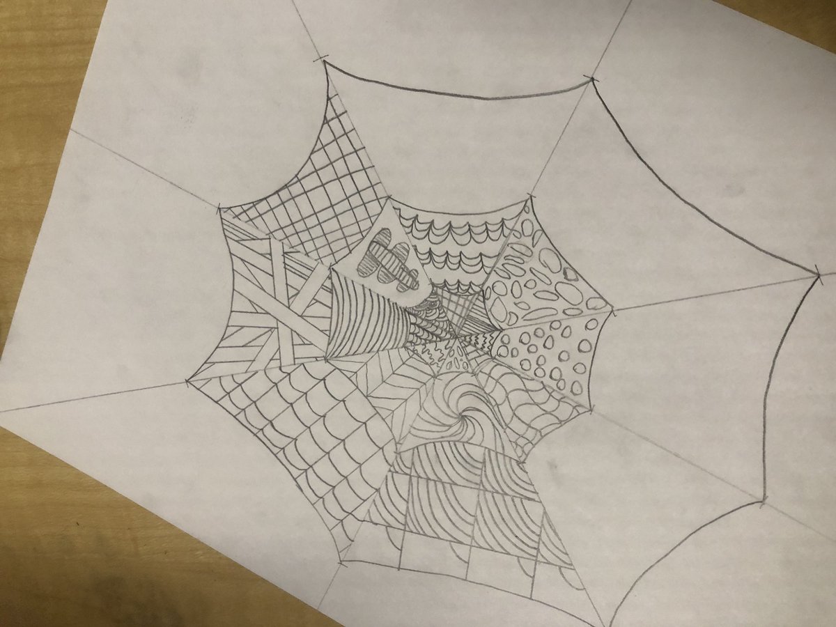 FraserEight8's tweet photo. Learning about classical music and doing zentangles. https://t.co/AdXJI1v8qj