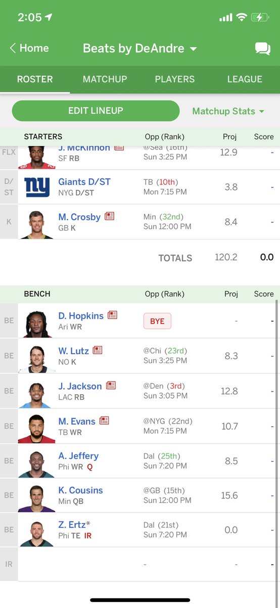clayj_G's tweet photo. @NFLFantasy What u thinking? https://t.co/jkHLXOJt2m