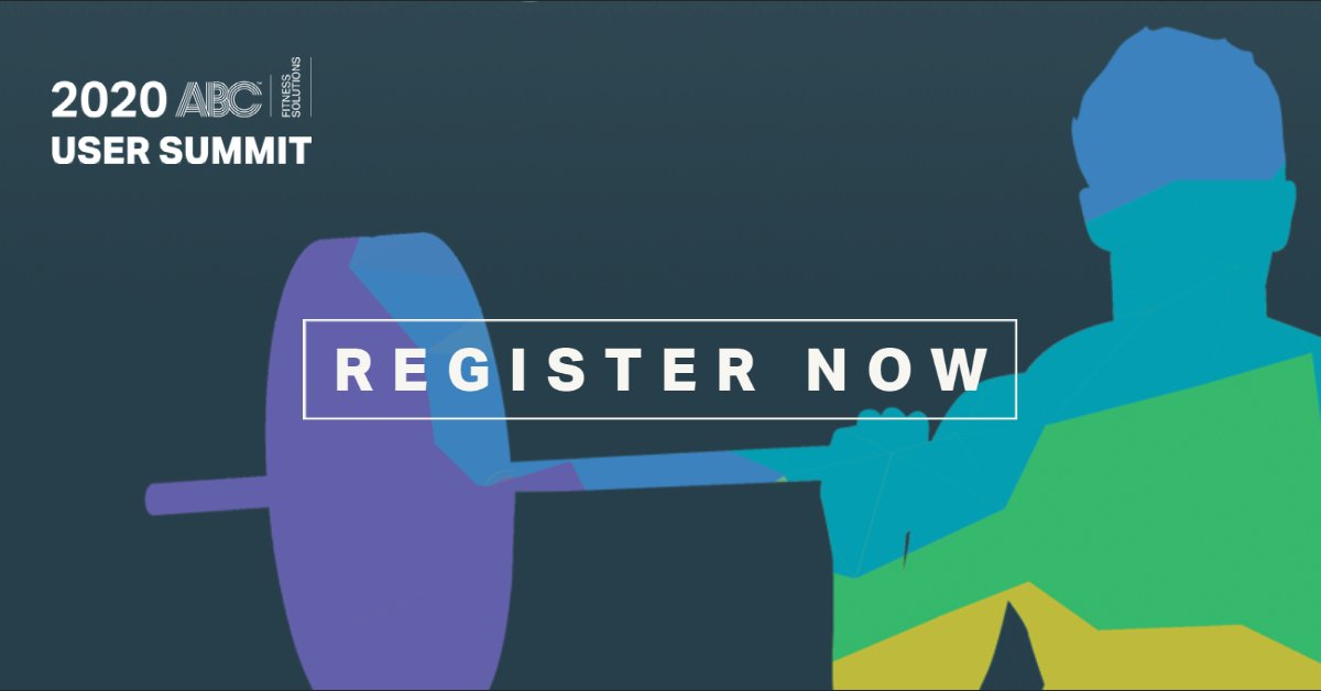 abcfitness_'s tweet photo. You asked, we listened. We're keeping registration open for the ABC User Summit a little while longer to give customers the chance to register. Act now to save your seat! 
https://t.co/B5CqPm33cn https://t.co/CKsvjzvPhK