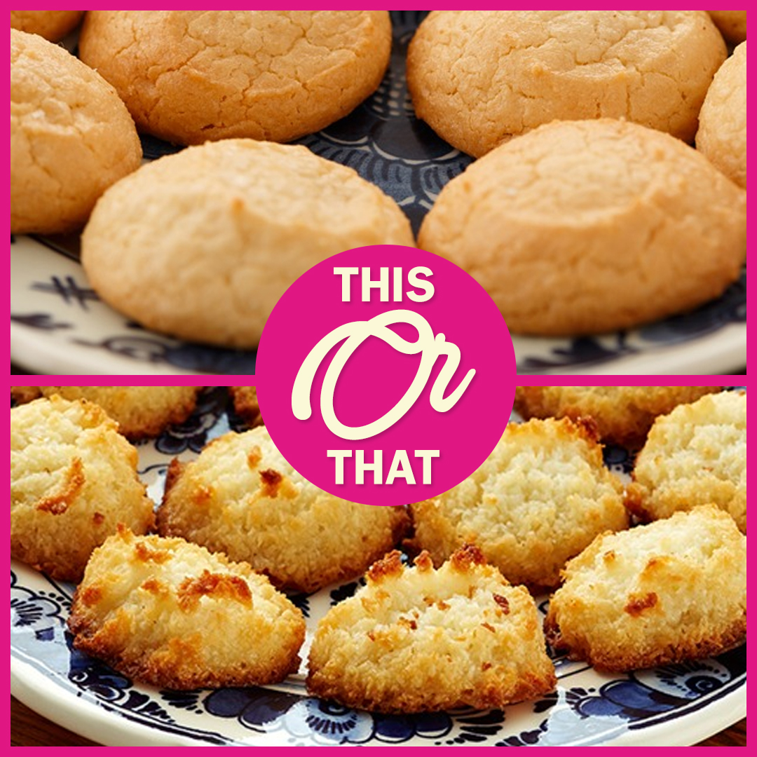#CoconutMacaroons or #AlmondMacaroons? #ThisorThat