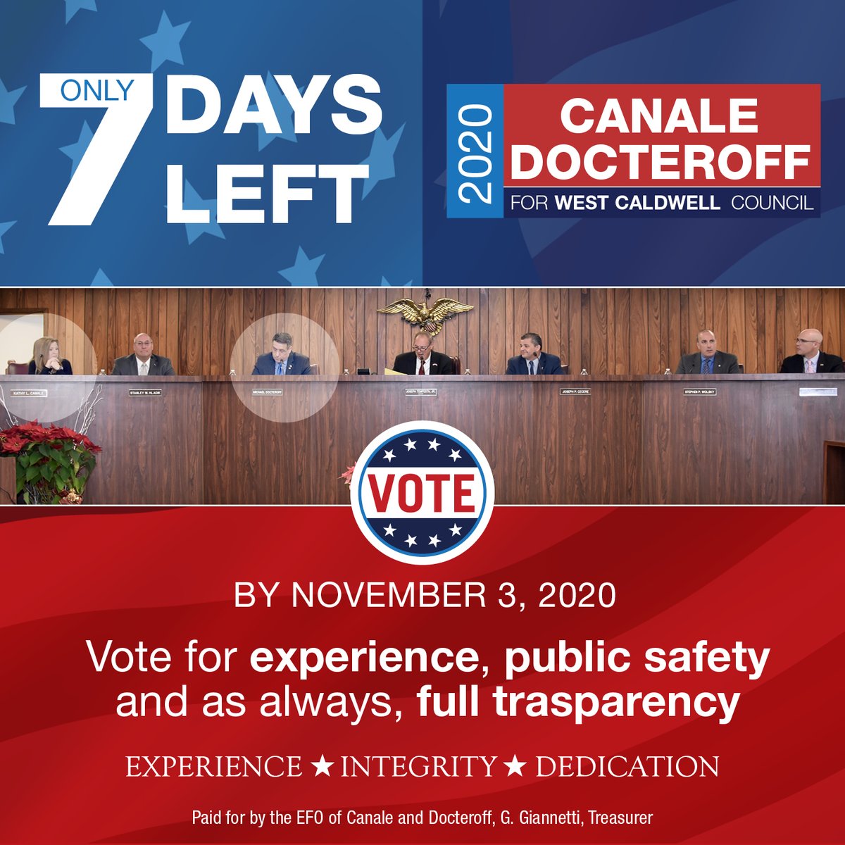 CanaleDocteroff's tweet photo. Whether at public meetings or via direct contact, we are always available to answer our community’s questions and concerns! Select 10B and 11B for 14+ years of listening and offering REAL solutions.
🇺🇸
#vote #transparency #localmattersmost #everyvotecounts #canaledocteroff https://t.co/BJe6gRb6fy