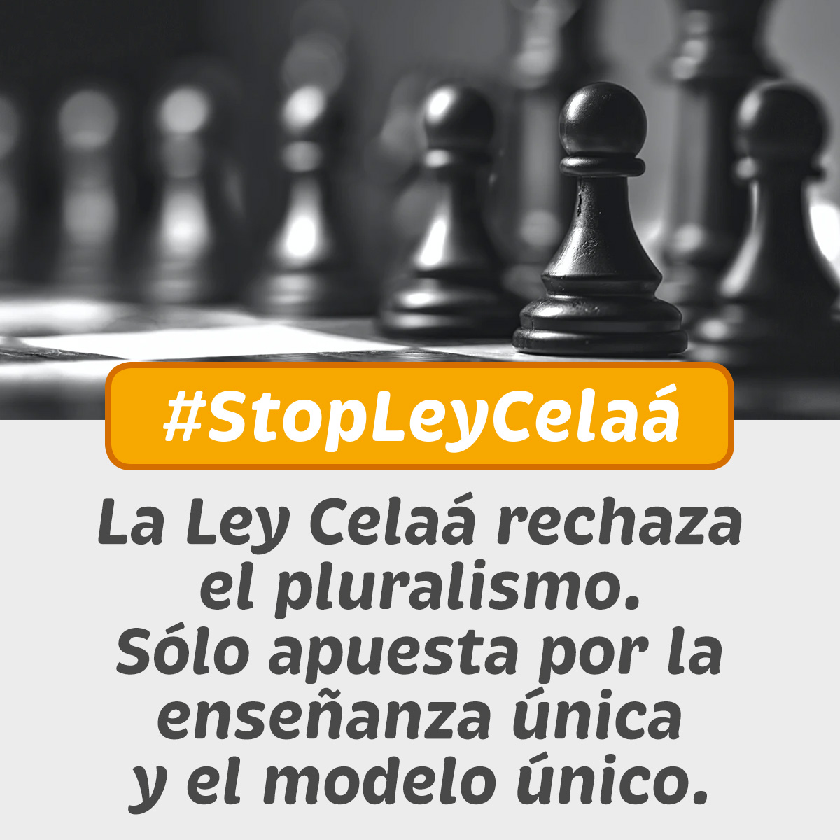 Colegio Ntra. Sra. del Recuerdo (@cnsrecuerdo) on Twitter photo La ley Celaá rechaza el pluralismo. Sólo apuesta por la enseñanza única y el modelo único. https//bit.ly/31C9gRx a través de <a href="/concertados_edu/">Concertados_edu</a>
StopLeyCelaa #MasPlurales
<a href="/educsi/">Educación Jesuitas</a> La ley Celaá rechaza el pluralismo. Sólo apuesta por la enseñanza única y el modelo único. https//bit.ly/31C9gRx a través de <a href="/concertados_edu/">Concertados_edu</a>
StopLeyCelaa #MasPlurales
<a href="/educsi/">Educación Jesuitas</a>