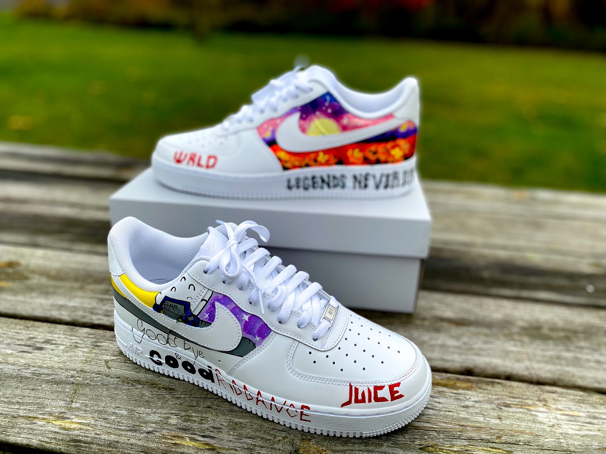 Juice Wrld Shoes Air Force 1 