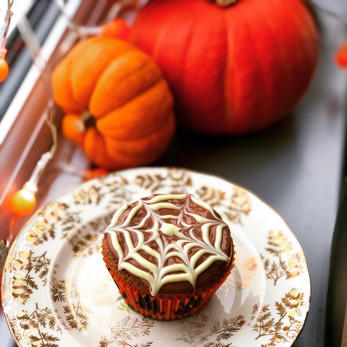 Topping up supplies for the village pumpkin trail. #trickortreat #guising #pumpkin #hallow #homebaking