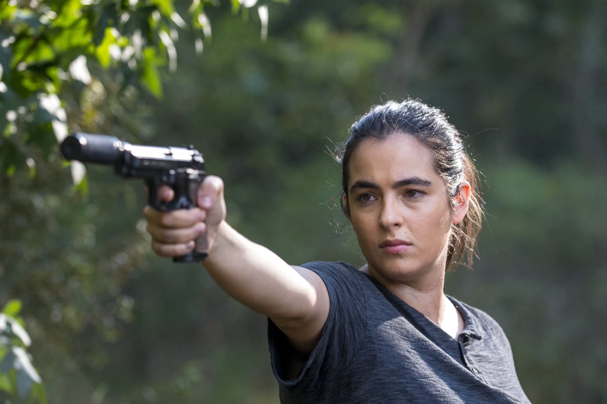 Alanna Masterson as Tara ChamblerA goofball and a shining light of humor. A beating heart of the group with a smile & wit unmatched by anyone. An outsider & an enemy turned into a central figure and a trusted leader. A savage with spirit & grit. This is Tara Chambler.