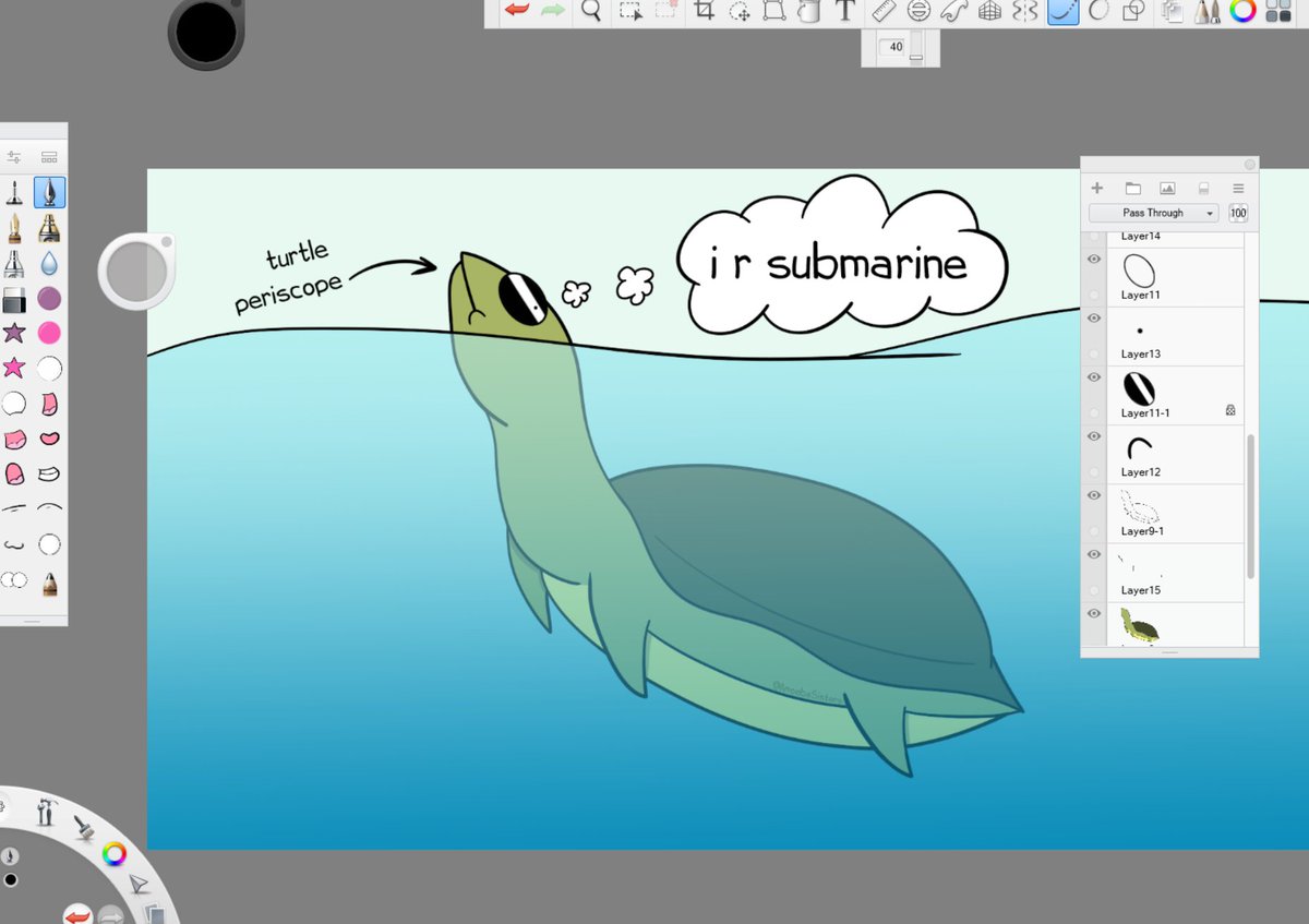 After drawing my BILLIONTH turtle for our new <a href="/AmoebaSisters/">Amoeba Sisters</a> video, I've realized that turtles are just oddly-shaped hamburgers. #TurtleThoughts #TurtleTuesday