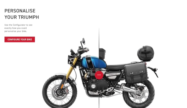 VadzimPapko's tweet photo. Personalize Your @OfficialTriumph
  at #SitecoreSYM 2020 - Great Customer Experience https://t.co/k1pHA8U43z