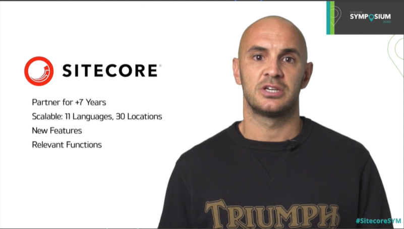 VadzimPapko's tweet photo. Personalize Your @OfficialTriumph
  at #SitecoreSYM 2020 - Great Customer Experience https://t.co/k1pHA8U43z
