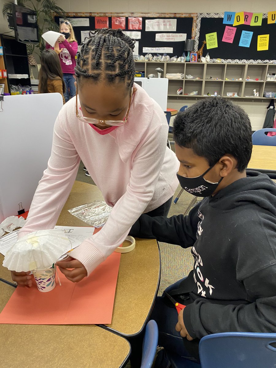 VPA_ACE's tweet photo. ACE students trying to save their baby spiders with their STEM Spider Parachutes!!🕷🕸#caneclassroom #vparocks https://t.co/xIrQUGsLQI