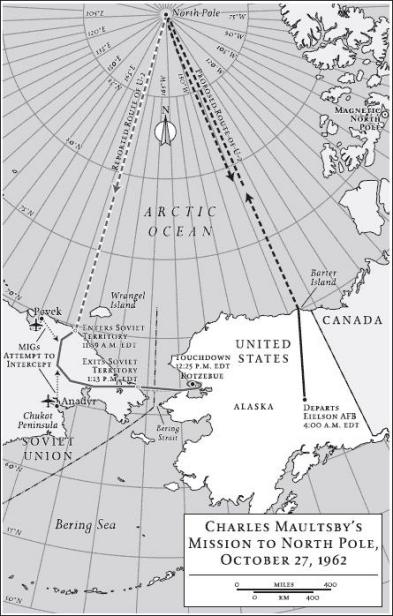 Instead, SAC guided Maultsby home by instructing him to turn left until Orion’s Belt was off his right wingtip (thereby flying westward and back to Alaska). Alaska Air Defense Command scrambled two F-102s from Galena Air Force Base to guide Maultsby home and intercept the MiGs.