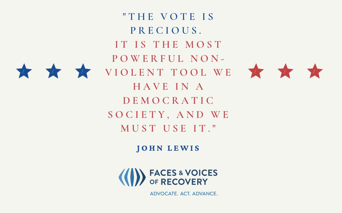 FACESandVOICES's tweet photo. #Vote #RecoveryVoicesCount #RocktheVote #Vote2020 https://t.co/9jas4zdeAR