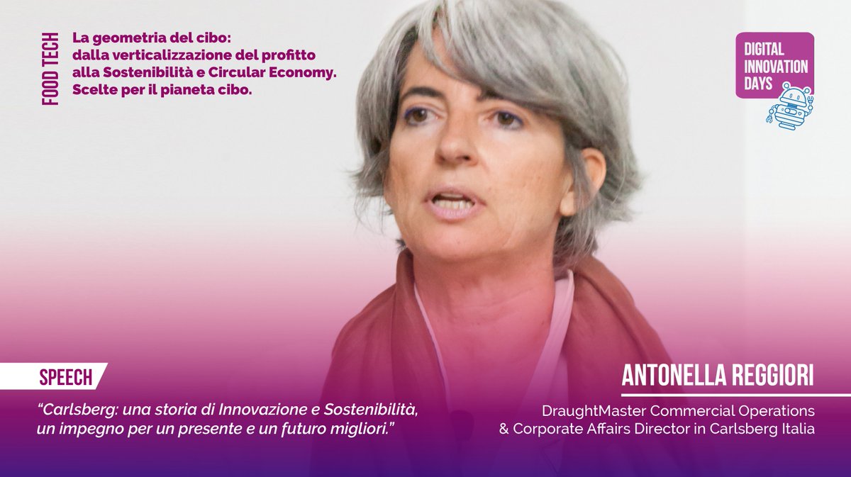 Sala FoodTech, in collaborazione con <a href="/DeloitteItalia/">Deloitte Italia</a>
 
👉Antonella Reggiori, DraughtMaster Commercial Operations&amp;Corporate Affairs Director <a href="/CarlsbergItalia/">Carlsberg Italia</a>
👉Antonio Civita, Ceo <a href="/paninogiusto/">Panino Giusto</a>
👉<a href="/rossana_torri/">Rossana Torri</a>, Project Manager <a href="/ComuneMI/">Comune di Milano</a>, Direzione Economia Urbana e Lavoro