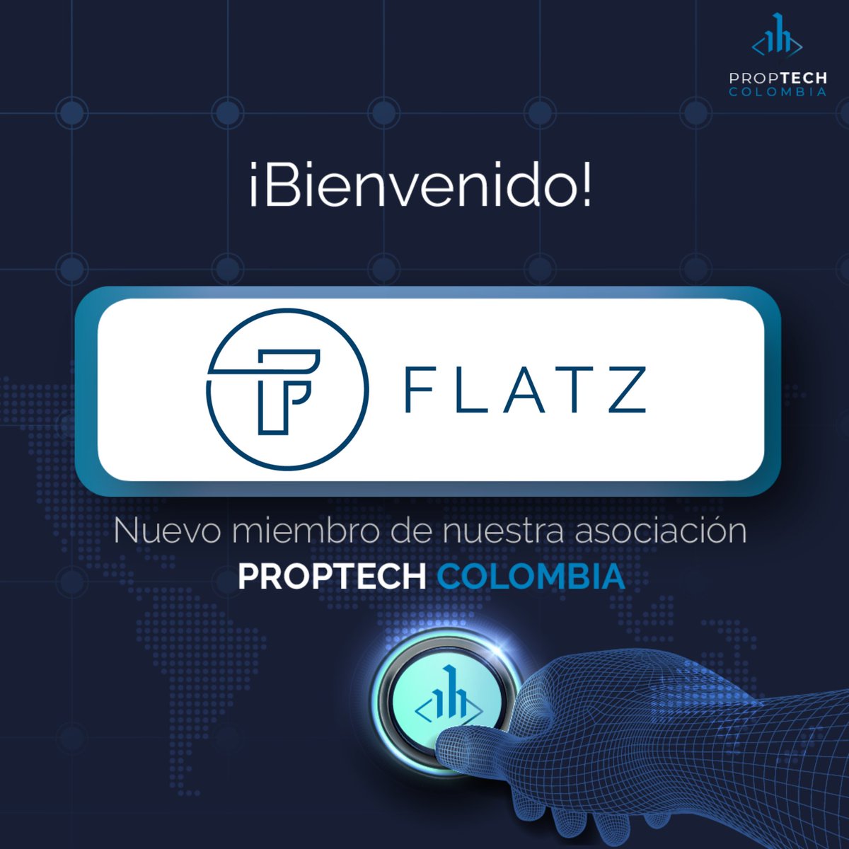 Colombia PropTech (@colproptech) on Twitter photo 🎉Damos la #bienvenida a un nuevo miembro en la Asociación, la #startup <a href="/flatz/">FLATz Inc.</a> , una herramienta que soluciona las necesidades de administradores y residentes en tiempo real mediante la inteligencia artificial. 🎉
flatz.io 🎉Damos la #bienvenida a un nuevo miembro en la Asociación, la #startup <a href="/flatz/">FLATz Inc.</a> , una herramienta que soluciona las necesidades de administradores y residentes en tiempo real mediante la inteligencia artificial. 🎉
flatz.io
