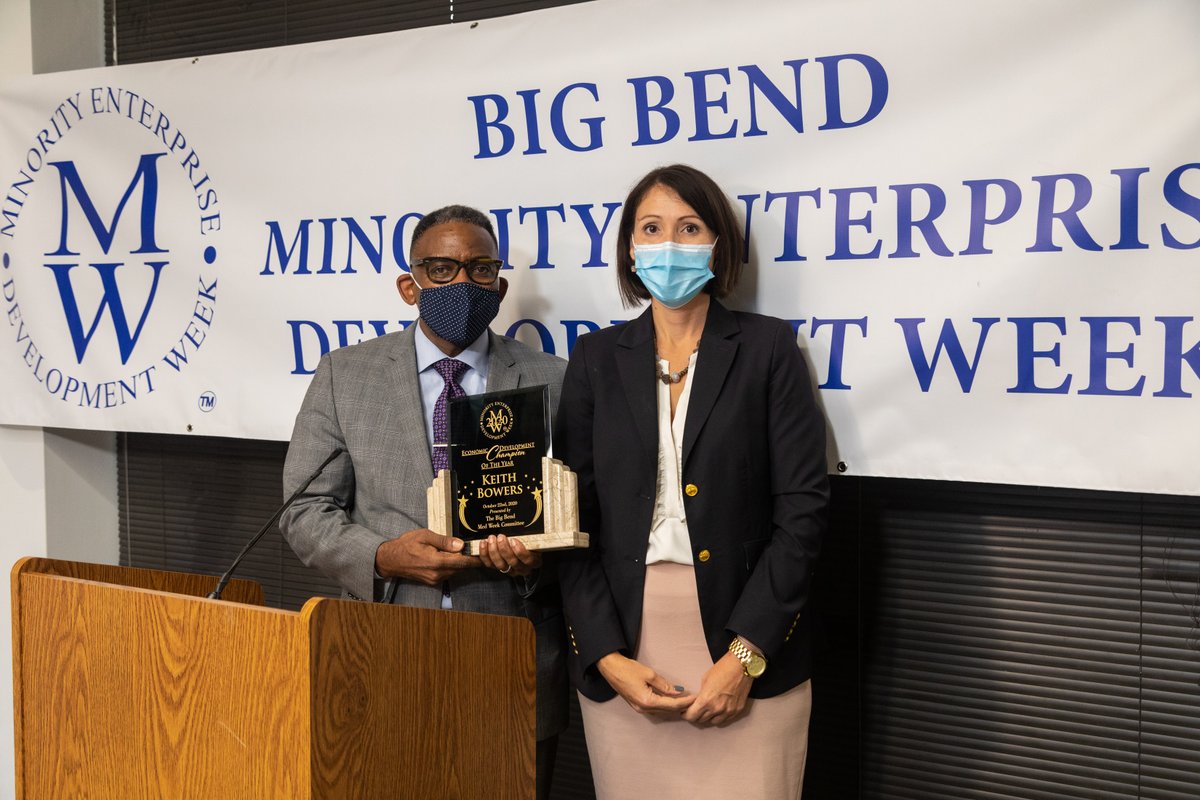 OEVforBusiness's tweet photo. The MED Week Awards Program was a success! Congrats to this year's honorees: Keith Bowers as the Economic Development Champion of the Year, Princess Ousley & Elite Business Strategies as MBE of the Year, and Kim Rivers & @Trulieve as WBE of the Year. #MEDWeek2020 #FLCapital4Biz https://t.co/oPElteRNPV