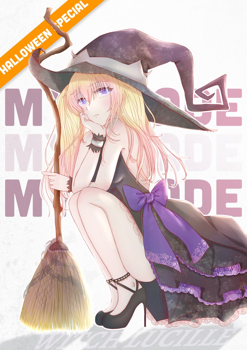 ProjectMyBlade's tweet photo. Happy early Halloween everyone!!!๐๐๐
Greetings from Witch Lucille ๐ช
#myblade #anime #lightnovels #oeln #AnimeArt #LucilleAldwine https://t.co/STlT94UWqL