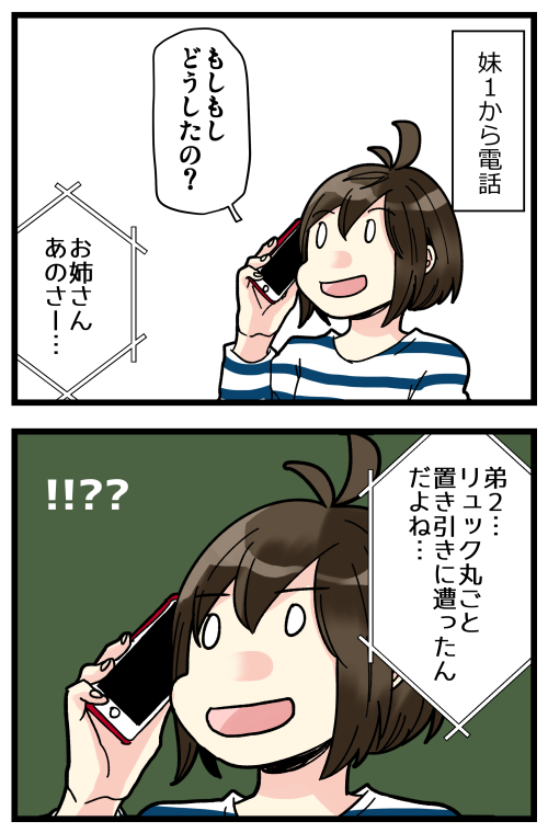 弟2が気の毒過ぎた話?
こんな風に健気なこと言ってましたが、後日実際に会った時にはめちゃくちゃ落ち込んでました…そりゃそうだ? 