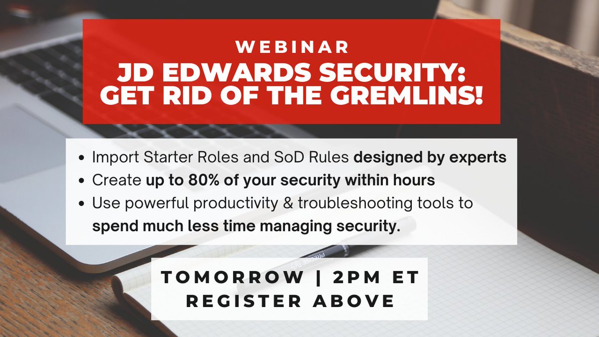 QSoftwareGlobal's tweet photo. It’s now much quicker and easier to implement and manage robust, efficient, compliant Role-based security. The Win-Win-Win resolution: protect your business, cut effort and costs; sleep better at night! Register here: https://t.co/LbCIBm3aIR https://t.co/hH2xSqsh1x