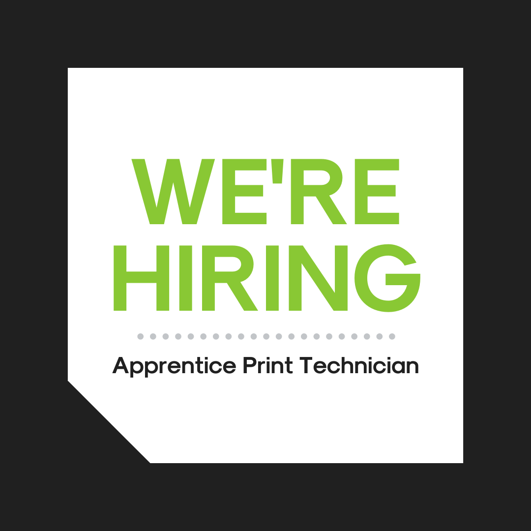 signs_247's tweet photo. We're still looking for an Apprentice Print Technician to join our dynamic team at our Hartford location!✅ 

The successful candidate will be responsible for supporting an existing print and finishing team, in a marketing agency setting.

Apply today!👇 
https://t.co/bURF1Tqll6 https://t.co/YQ7DoIBr87