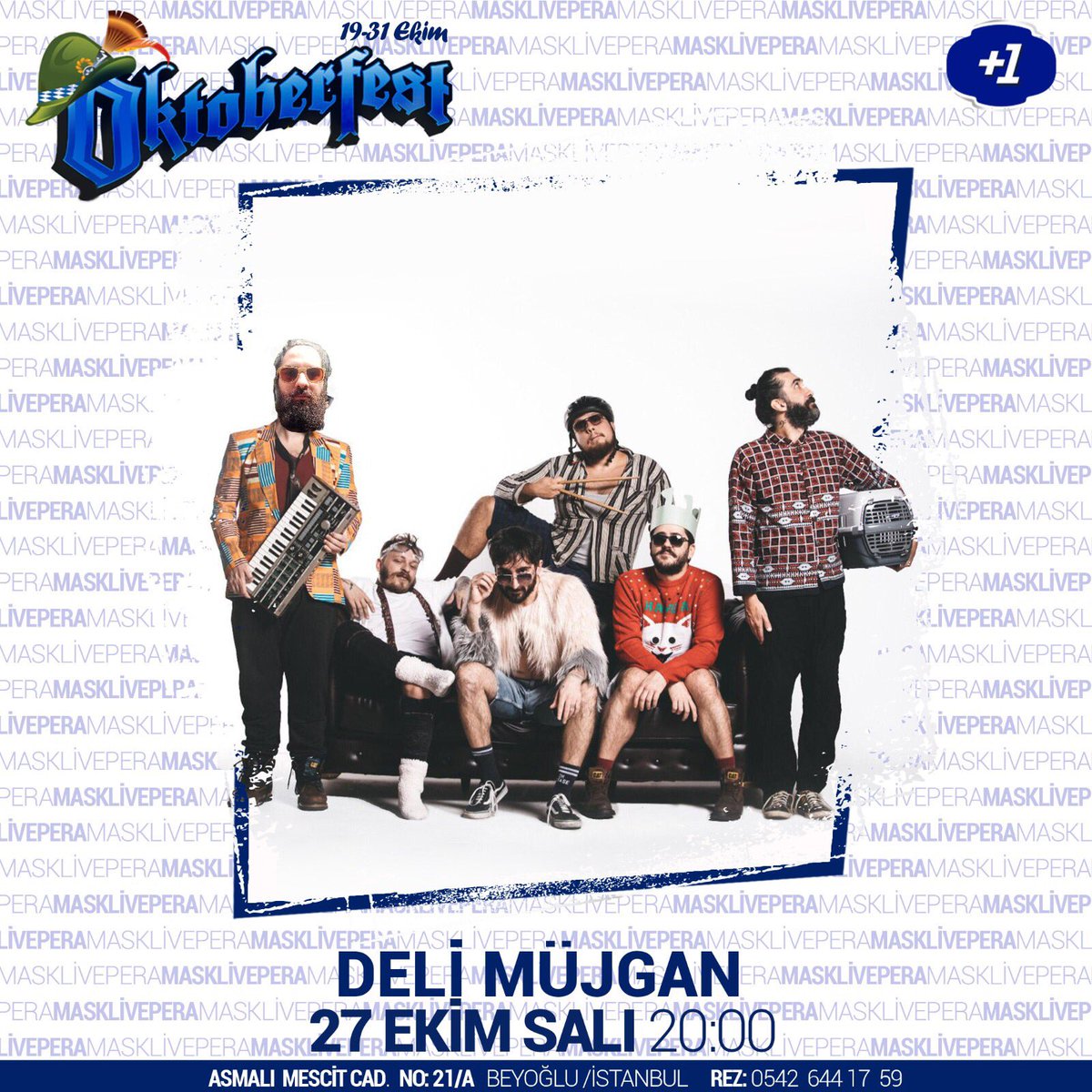 Bu akşam 20:00 de @masklivemusic dayız. Uzun bi aradan sonra ilk konserimiz. Gelenlere sevgiler.