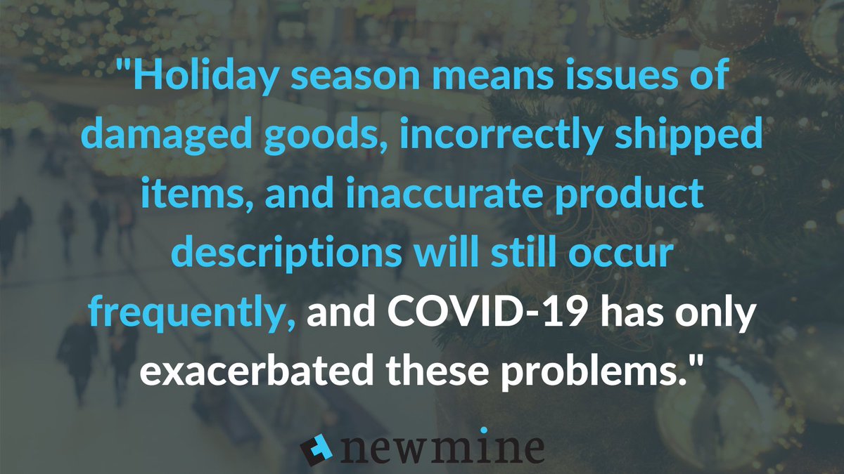 newmine_retail's tweet photo. Holiday 2020 Started With @CoresightNews' 10.10 And #Returns Will Follow. Read on to learn more.
https://t.co/YEhPmMPlSi
#Holiday2020 #returnsreduction #retailinnovation #1010ShoppingFestival https://t.co/quyivghqq8
