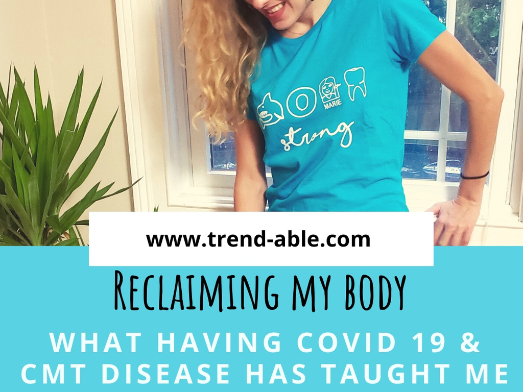 LainieIshbia's tweet photo. What having Covid-19 Taught Me About My Body. New guest post here: https://t.co/0CbR3VBTK8  #charcotmarietooth #cmt #raredisease https://t.co/cTymMQQL0c