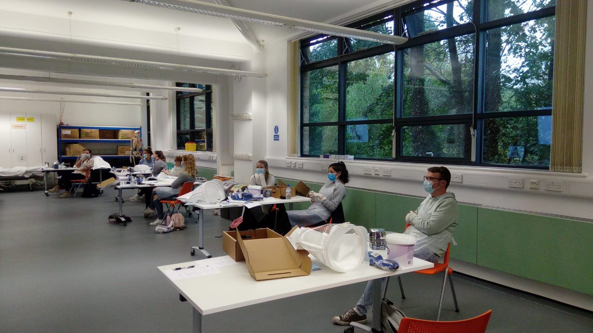 Our students have been Face FIT training and testing today. Thanks to all involved <a href="/SHUHealthTech/">SHUHealth Tech Team</a> <a href="/HallamHWLS/">College of Health, Wellbeing and Life Sciences</a> <a href="/AHP_SHU/">AHP SHU</a>