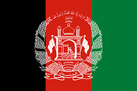  #Afghanistan Black for a proud culture and people.Red for a tradition of upheaval, violence and wars.Green for an unconquerable land.That emblem - is that an overbearing, restrictive state state? Look at the binding ribbons!No place for progress. Not a place for prosperity.