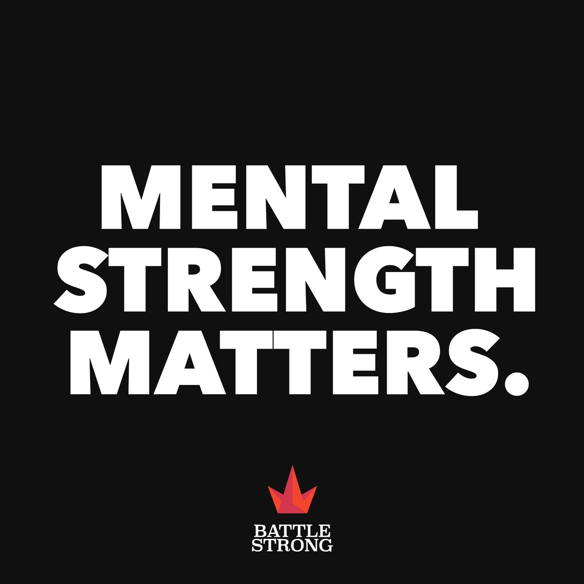 Mental Strength is the ability to use your MIND to influence your physical BEHAVIOR. 

Let's help our kids understand that #mindsetmatters and mental health is important to being a successful athlete.