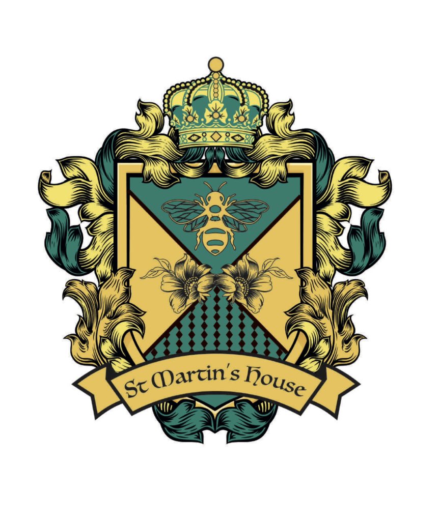 DovColStMartins's tweet photo. I mean ... look at this 😍❗️🖤💛🖤 What’s not to like ⁉️ Our very own House crest! We cannot wait to have a house hoodie, a scarf, our house flag, ... and bring back the house spirit even more !!! #proud #ilovemyschool ❗️ https://t.co/MooNBqPIzD