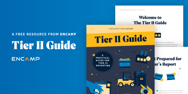 EncampHQ's tweet photo. You've got #tier2 questions? We've got answers!
📘 Download your free guide today: https://t.co/Wn24xGr3NR
#ehs2020 #ehs2020 #environmentalcompliance https://t.co/koIa6N9ok1