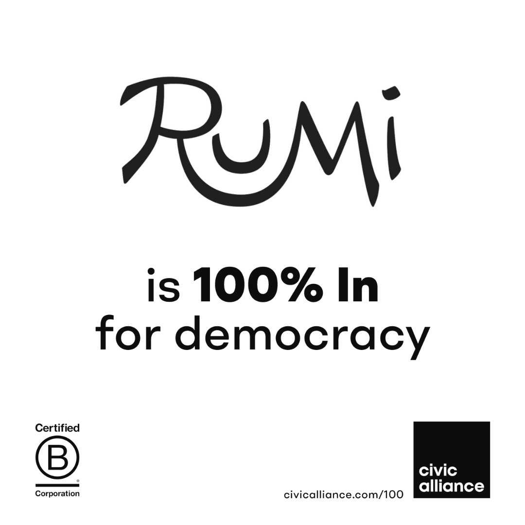 As a <a href="/BCorporation/">B Lab</a>, we have always been committed to civic engagement in our community, but our work does not stop there. 

Today, we join with other <a href="/CivicAlliance/">Civic Alliance</a> CEOs to be 100% In #fordemocracy. CivicAlliance.com/100  

#fordemocracy <a href="/BCorporation/">B Lab</a>