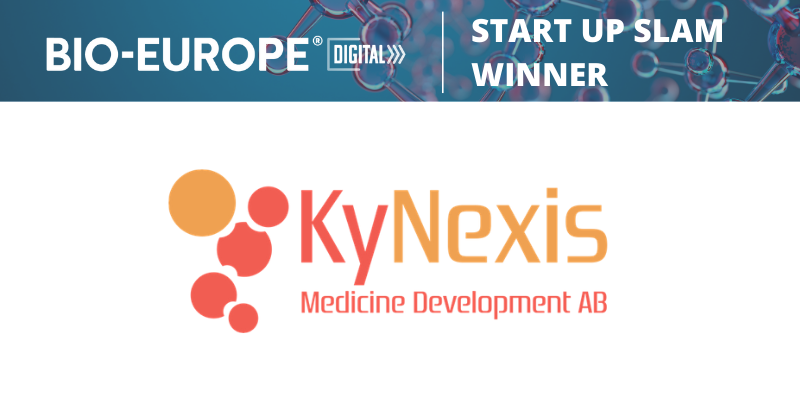 EBDgroup's tweet photo. 🎉Congratulations to this year's #BIOEuope Startup Slam Winner: KyNexis Medicine Development AB 🏆
@JNJInnovation https://t.co/z9gRtExRzr