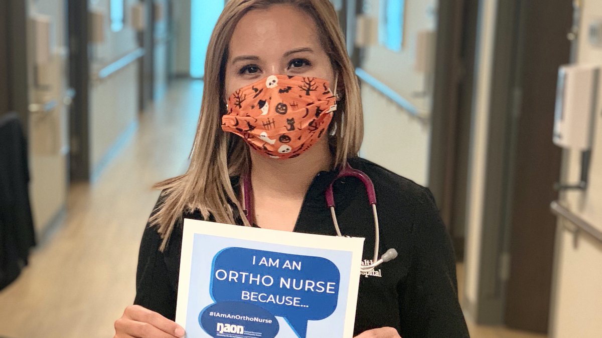 WiseHealthTX's tweet photo. "I am an Ortho Nurse because enjoy being a part of the healing process my patients go through on their journey to recovery for a better life! - Kelsie, RN"
#IamAnOrthoNurse #orthonursesweek2020 https://t.co/8n7T30FVx2