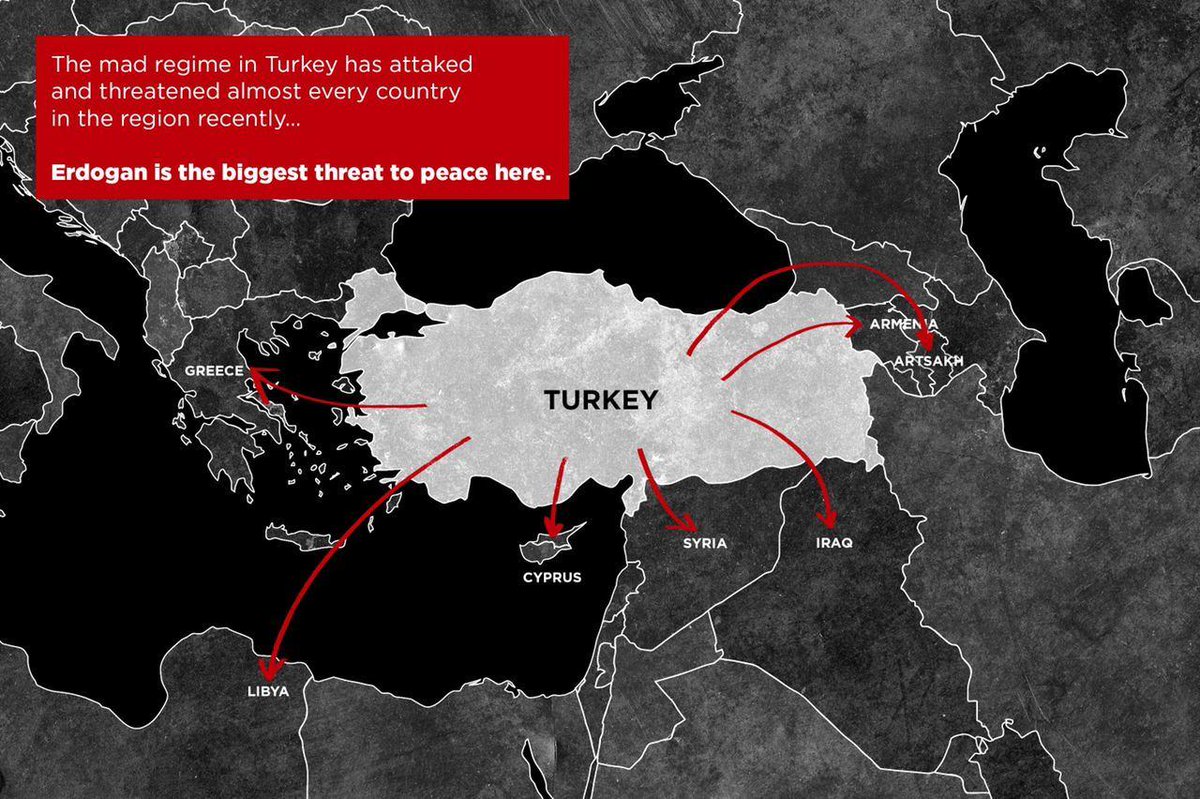 ArsHarutyunyan's tweet photo. Turkey seemed to have found the elusive formula for foreign policy success. Its newly-adopted philosophy, “a lot of problems with neighbours" or "no neighbours, no problems"  #BoycottTurquie https://t.co/NwBVg6vkSt