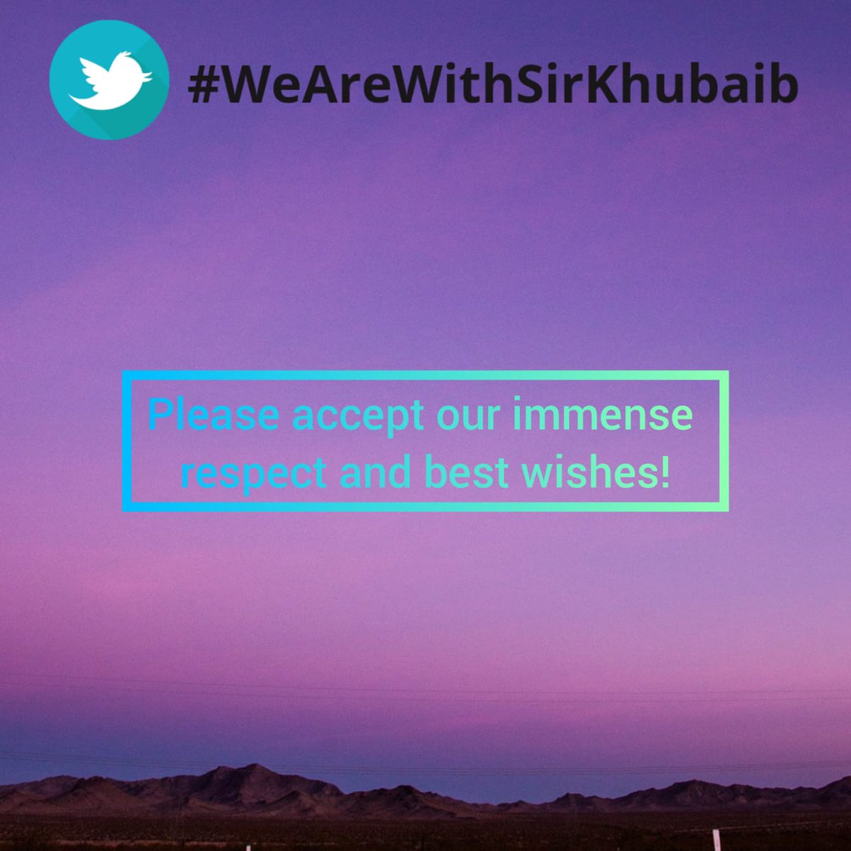 ShanzayAkhtar's tweet photo. we are really proud of you!!
#WeAreWithSirKhubaib
@khubaibzafar8
@rabiaumar678 https://t.co/Yd68OXpKtu
