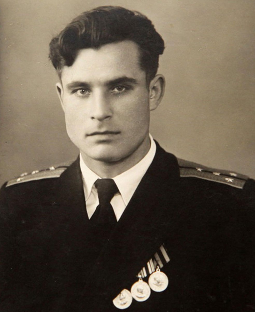 Executive officer Vasili Arkhipov, 34, who was also the commodore of the entire Soviet submarine flotilla in Cuba, refused to authorize the torpedo launch and—following an argument—convinced Captain Valentin Grigorievitch Savitsky to relent, surface, and await further orders.