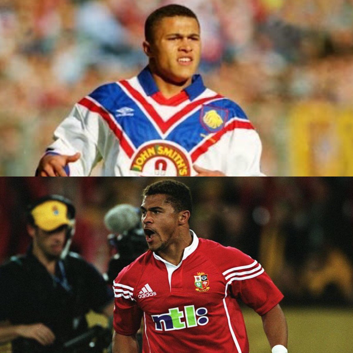 Jason15Robinson's tweet photo. Reflecting on my career I genuinely loved playing at the highest level in both codes of Rugby. The people I’ve met and the journeys I’ve been on will live with me forever. #OutOfInterest

What’s your favourite code?

RT for Union
Like for League

Comment which team you support 🙌🏾 https://t.co/nLO3kNgppj