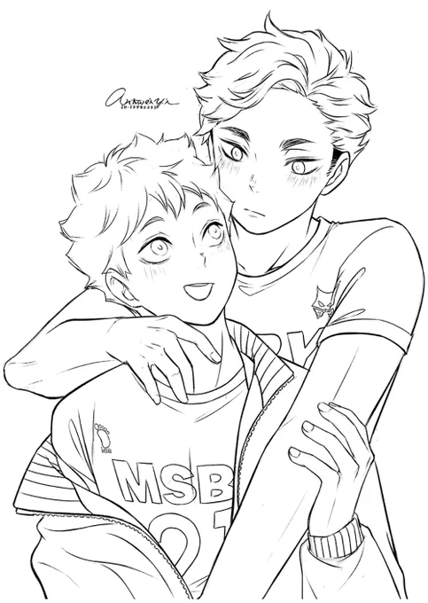 侑日(WIP)#ハイキュー #haikyuu #日向翔陽 #宮侑 #hinatashoyo #Atsumumiya 