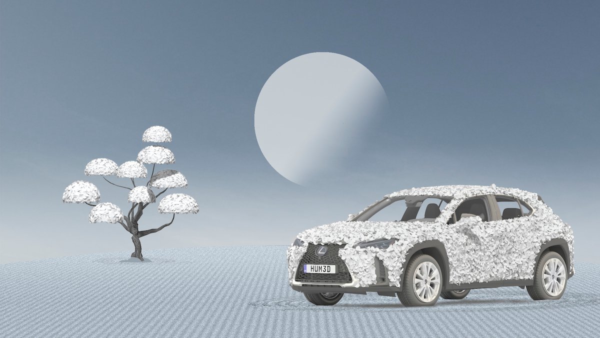 Los pilares en los que se basa el UX 250h, y sobre los cuales los participantes realizaron una interpretación artística, son tecnología, diseño, innovación y detalle. #Lexus UX Art Car @weareclapstudio