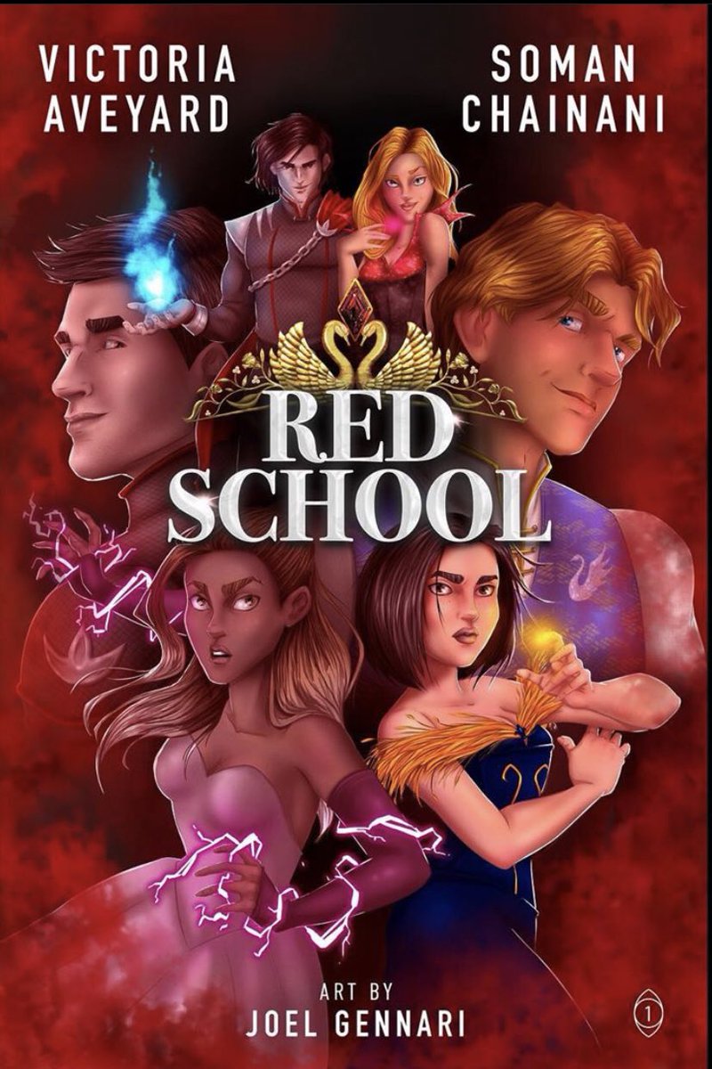 ShadowsReze's tweet photo. This morning I’ve received my digital copy of the #RedSchool from @VictoriaAveyard and @SomanChainani waiting for the international shipping when it happens. :) . While I started reading the digital version. A wonderful day. https://t.co/NwWJewgMCF