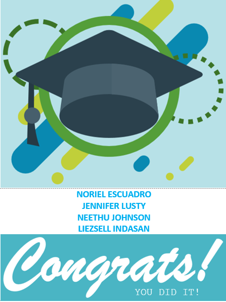 Massive congratulations to 4 of our international nurses that successfully passed their OSCE exam and gained their NMC registrations! NORIEL ESCUADRO; JENNIFER LUSTY; NEETHU JOHNSON; LIEZSELL INDASAN 👋👋👋👋👋